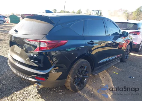 2024 Acura Rdx A-Spec Advance Package z USA, uszkodzony, nr VIN 5J8TC2H84RL024325